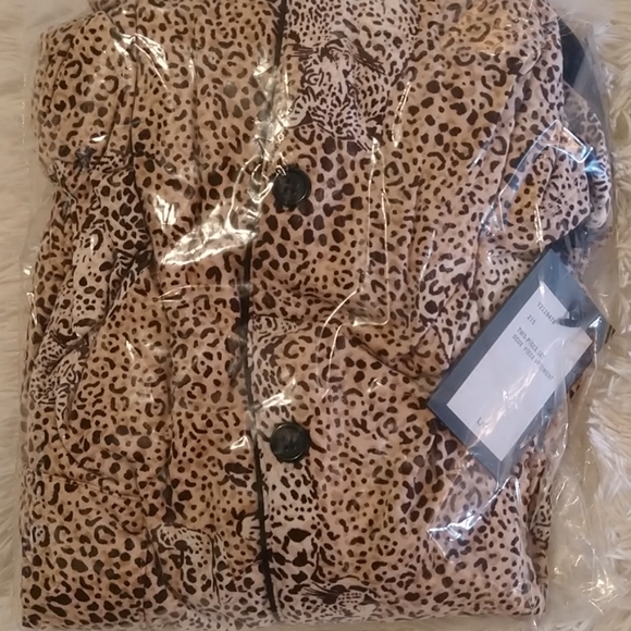 Sold Dkny Women's soft Printed Jersey Shirt & Pants Pajamas SET XL - Picture 5 of 5